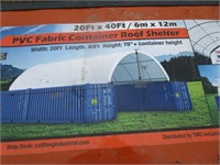 New/Unused TMG 20X40' TMG-WC42 PVC Fabric