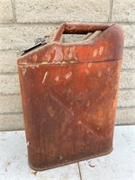 Vintage Metal USA Made Jerry Can