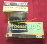 Ammunition Imperial 30-30 Win. 2 boxes