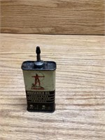 Metal archer oil can