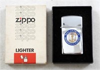 1979 UNFIRED SLIM ZIPPO NAVAL AIR STATION LIGHTER