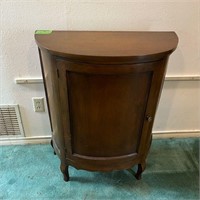 Half Moon Entryway Cabinet 28x13x35