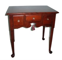 solid cherry 3 drawer table Madison Square