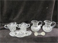 6PC MISC. GLASS