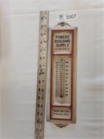 Powers Building Supply Thermometer Bucyrus Ohio