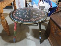 UNIQUE PAINTED ARTS AND CRAFT TABLE