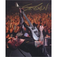 Scott Ian signed "Anthrax" photo