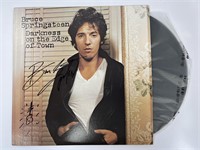 Autograph COA Bruce Springsteen Vinyl
