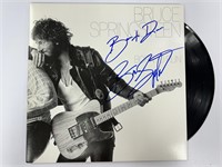 Autograph COA Bruce Springsteen vinyl
