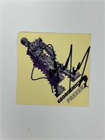 Autograph COA George Michael Sticker