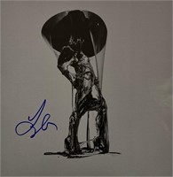 Autograph COA Lady Gaga Small Poster