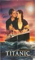 Autograph COA Titanic Folded Poster