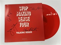 Autograph COA Talking Heads vinyl
