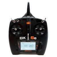 Spektrum DX6e 6-Channel DSMX 2.4GHz RC Radio Trans