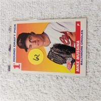 1991 Score Rookie Card Mike Mussina