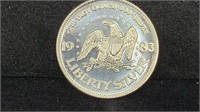 1983 A-Mark Liberty 1oz .999 Silver Round