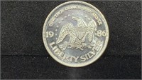 1986 A-Mark Liberty 1oz .999 Silver Round