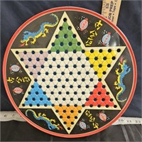 chinese checkers metal board