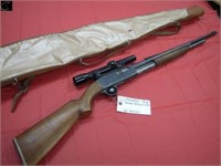 Remington 32 Rem cal pump-action rifle