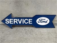 FORD SERVICE Metal Arrow Sign - 1060 x