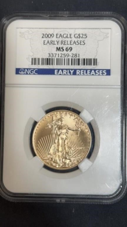 2009 MS 69 Eagle Gold Coin *****local pick up