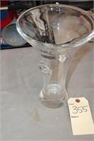 Large glass vase