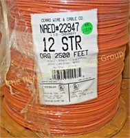 2500' Spool 12 AWG Stranded Copper Wire