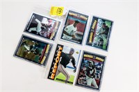 6 Michael Jordan Baseball Cards Upper Deck 1994