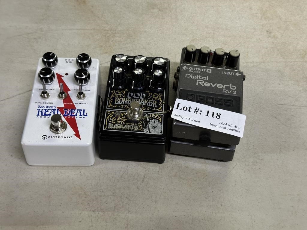 3x$ - Pedals Including Bob Weir's Real Deal #0328