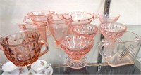 Early Pink Depression Glass