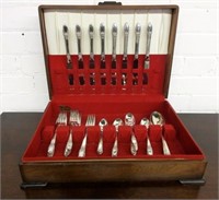 Rogers Bros. "First Love" Flatware Set with Server