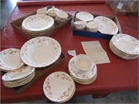 8 PLACE SETTING PLUS EXTRAS OF MONTGOMERY
