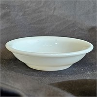 Small Milk Glass Lab Dish -Vintage Corning Logo