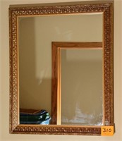 Vintage wall mirror 26" x 31-1/2"