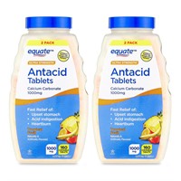 2pk Equate Ultra Strength Antacid Tablets AZ8