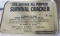6 3/4 Pound Can of Civil Defense Survival Crackers