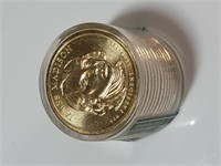 James Madison $1 12 Coin Danbury Mint UNC Roll