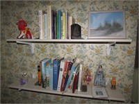 bookends,books & items