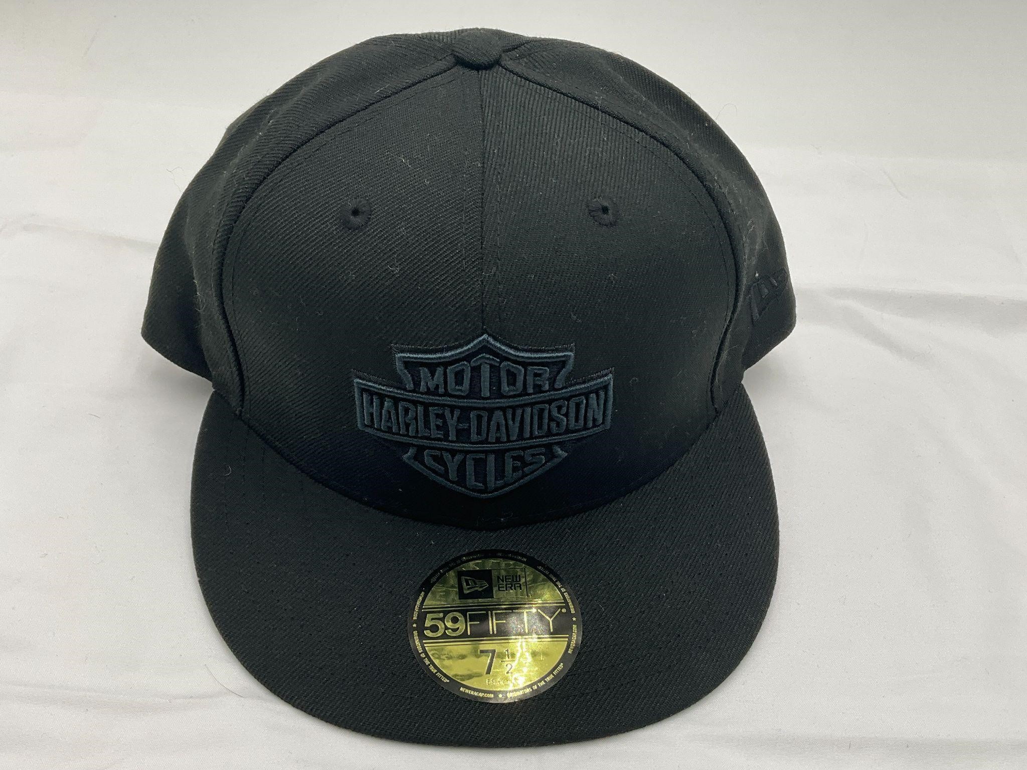 Harley Davidson New Era 59Fifty Hat Sz 7 1/2