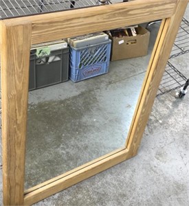32x40in framed mirror