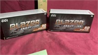 Blazer ammunition 2 boxes