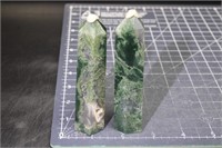 2, Moss Agate Towers, 5oz