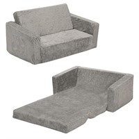 Convertible Sofa To Lounger, For Kids, Grey