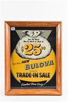 BULOVA TRADE-IN WATCH SALE PAPER ADVERTISING