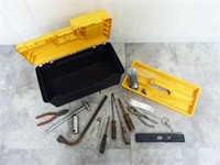 Tool Box w/ Assorted Tools ~ Latch Broken