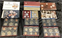 COIN SETS LOT / 3 PCE