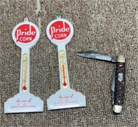 Pride corn thermometers and crows hybrids knife