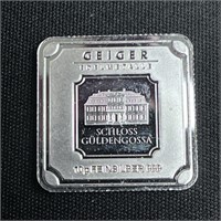 10 g Silver Square - Geiger Edelmetalle