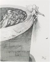 Salvador Dali," Seventy-five" Numbered Print
