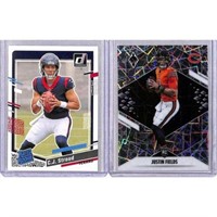 (4) Different Star Football Quarterback Cards